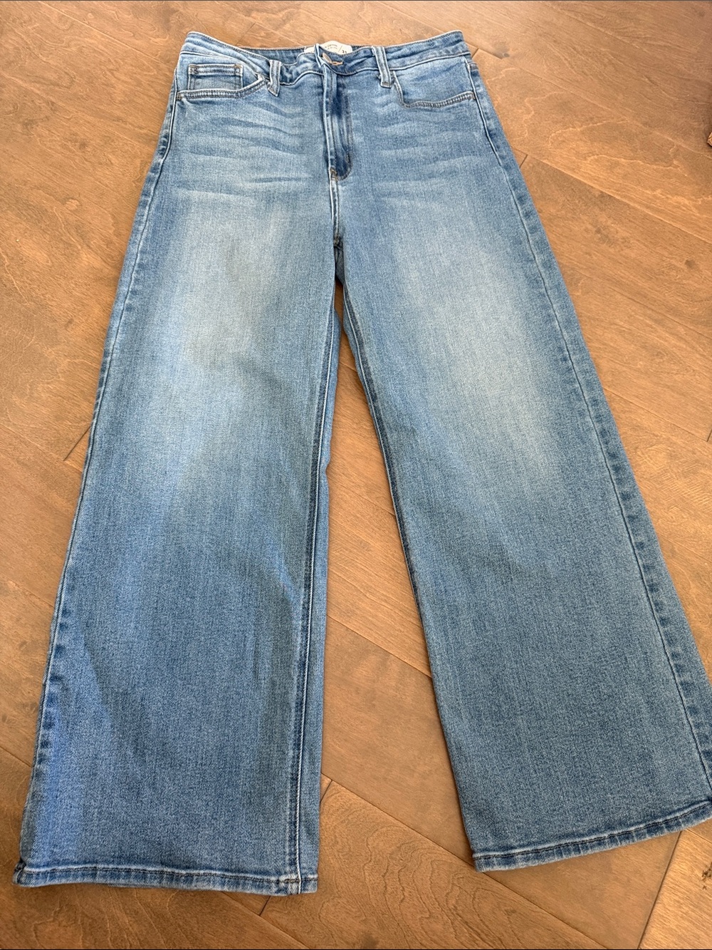 Just Black Denim Wide Leg Women’s Jeans in Light Blue